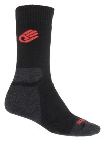 Шкарпетки Sensor Expedition Merino black/red 13200081, SU41EM-black-red