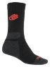 Шкарпетки Sensor Expedition Merino black/red 13200081, SU41EM-black-red