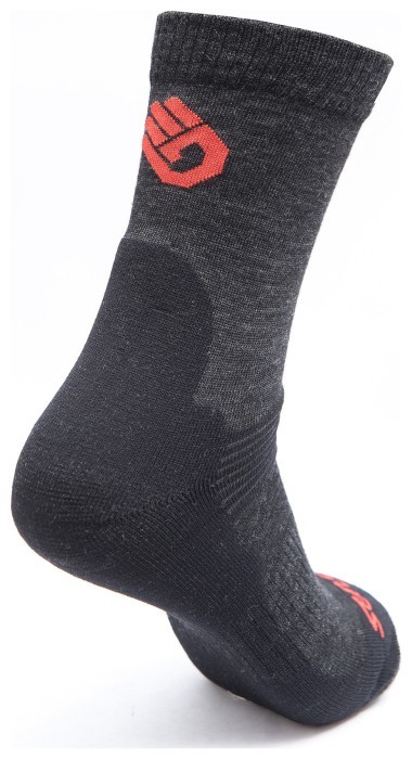 Шкарпетки Sensor Expedition Merino black/red 13200081, SU41EM-black-red