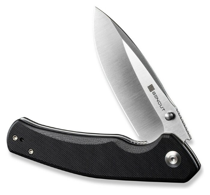 Ніж складаний туристичний Sencut Slashkin, (8.8 см) D2 / G10 чорний
