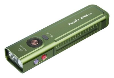 Ліхтар наключний Fenix E06R PRO, зелений