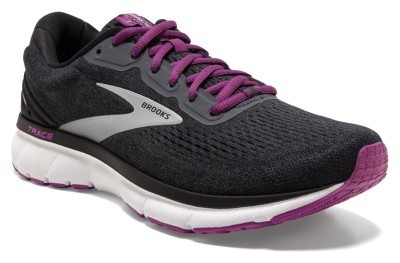Кросівки жіночі Brooks TRACE W 36.5 (6.0US) 021 Ebony/black/wood violet (1203511B021)