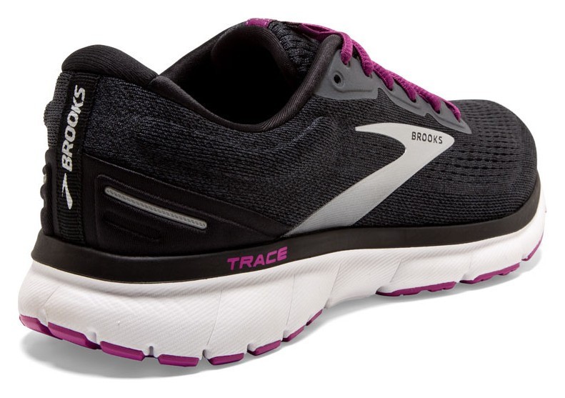 Кросівки жіночі Brooks TRACE W 36.5 (6.0US) 021 Ebony/black/wood violet (1203511B021)