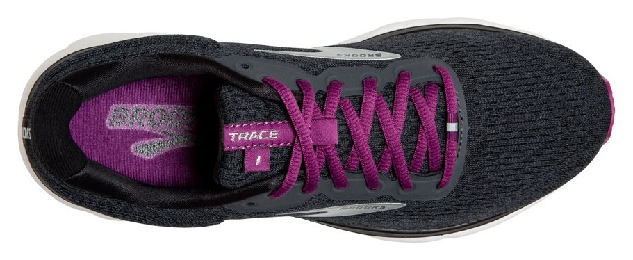 Кросівки жіночі Brooks TRACE W 36.5 (6.0US) 021 Ebony/black/wood violet (1203511B021)