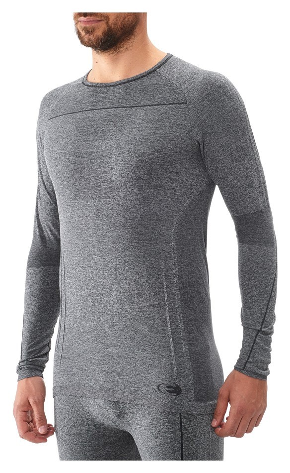 Термобілизна для дорослих: чоловіча кофта Eider SKIN LS TEE M 6783 L, XL Grey cloudy (EIV4132)
