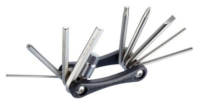 Мультитул складний для велосипеда Cycledesign FUNC 10 Black/Nickel (TO0015)