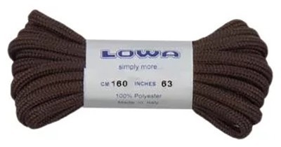 LOWA шнурки Zephyr 160 cm dark brown