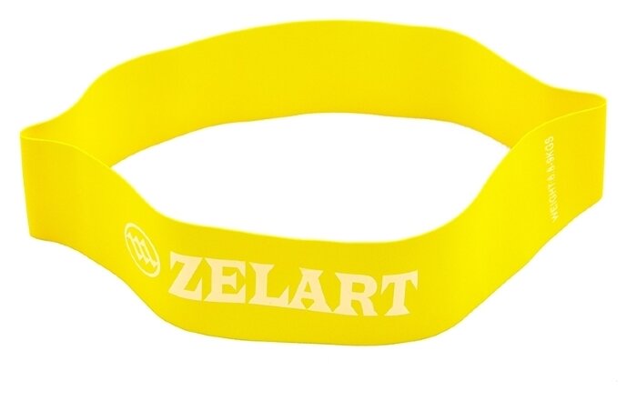 Стрічка опору Zelart LOOP BANDS FI-8228-1 (500x50,8x0,35мм, жорсткість XXS), жовтий
