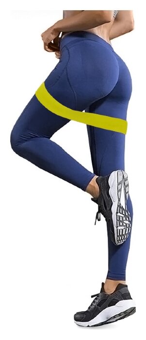 Стрічка опору Zelart LOOP BANDS FI-8228-1 (500x50,8x0,35мм, жорсткість XXS), жовтий