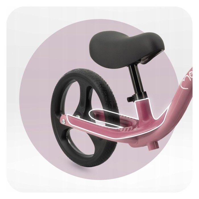 Біговел MoMi ISOKA LED Pink