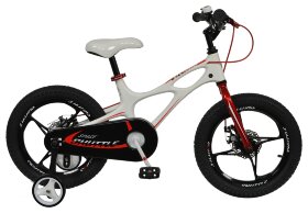 Велосипед RoyalBaby SPACE SHUTTLE 18", OFFICIAL UA, білий