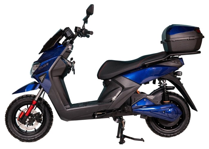 Електроскутер ATLAS Fox Box 2000W Cyan Blue