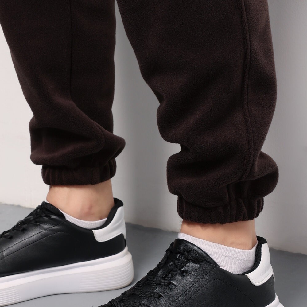 Флісовий зимовий чоловічий костюм Pobedov Mariot. Темно-шоколадний чоловічий флісовий костюм