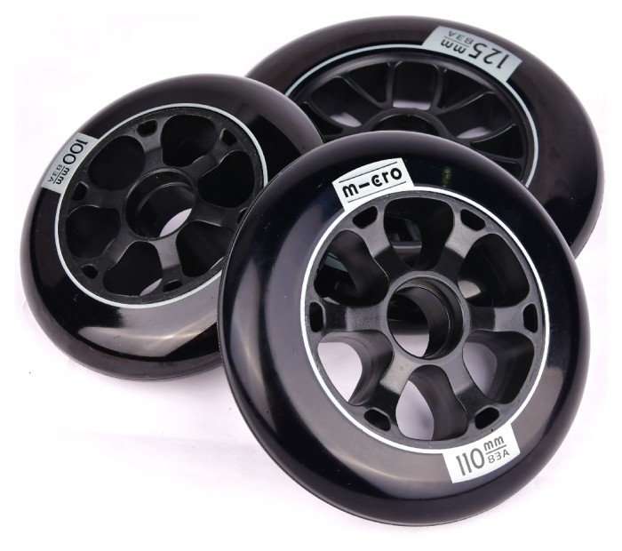 Micro колеса Flow 110 mm black