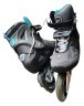Ролики Rollerblade MACROBLADE 84 ALU W Black Light Blue Фото - 1