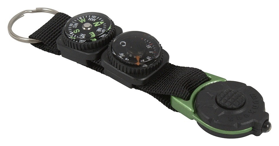 Munkees 1084 брелок-фонарик Multipurpose Key Fob NEW grass green