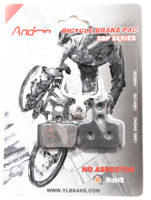 Колодки гальмові Andson YL-1034 диск. гальмо до-кт (Formula The one, R1, Mega)