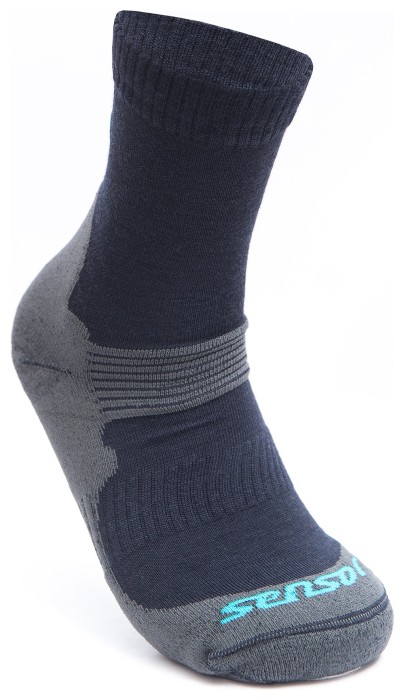 Шкарпетки Sensor Expedition Merino black/red 13200081, SU41EM-black-red