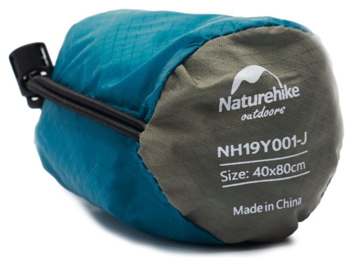 Рушник Naturehike MJ01 Ultralight NH19Y001-J, 80 см х 40 см, смарагдовий