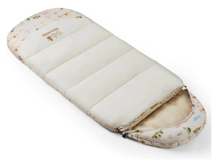 Спальник дитячий з капюшоном Naturehike B180 CNH22SD001, бежевий