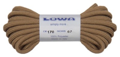 LOWA шнурки Zephyr 170 cm coyote