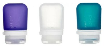 Набір силіконових пляшечок Humangear GoToob+ 3-Pack Small