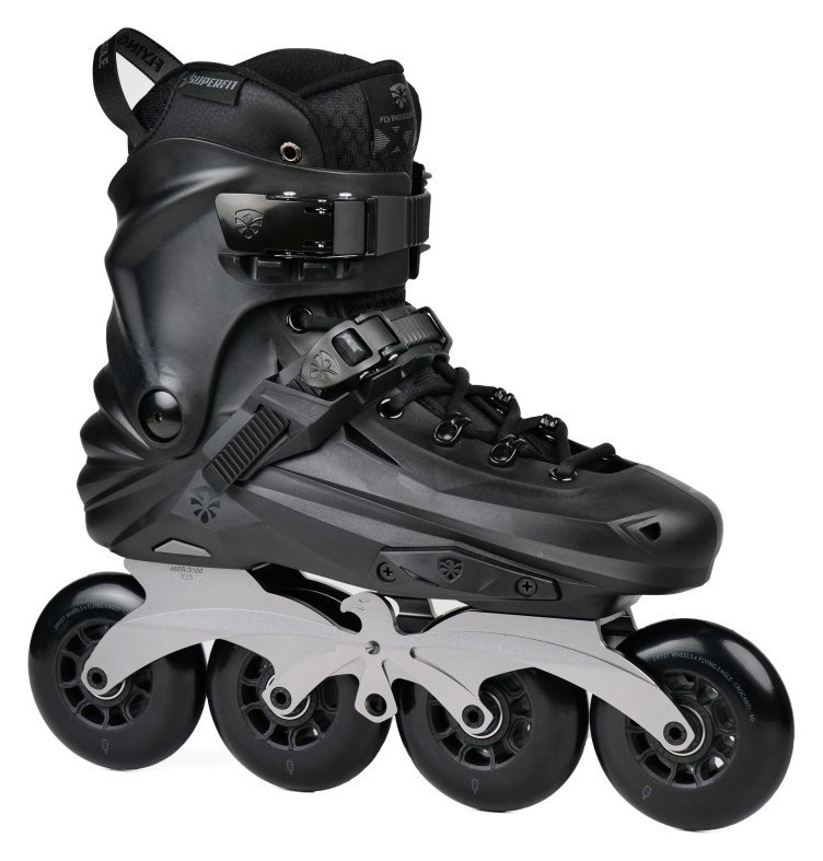 Фріскейтові роликові ковзани Flying Eagle X7D Reaver чорні