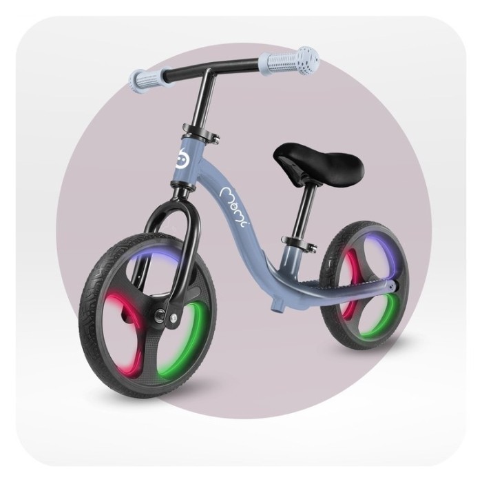 Біговел MoMi ISOKA LED Blue