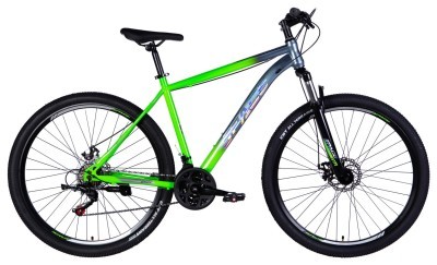 Велосипед ST 29" SPACE MARS DD FR рама-20" зелено-сріблястий 2026