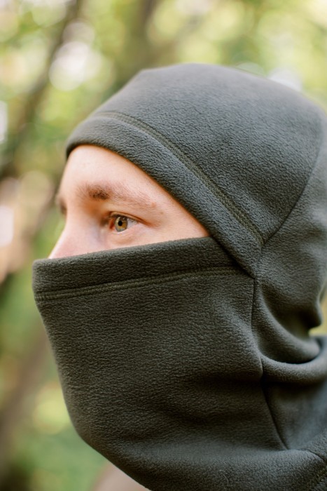 Балаклава флісова Tribe Fleece Balaclava T-KF-0021 OS, olive