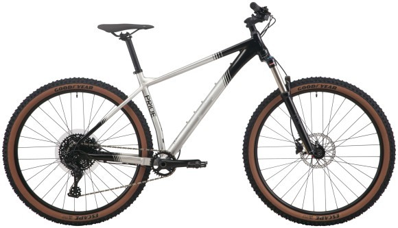 Велосипед 29" Pride REVENGE 9.1 рама - L 2024 сіро-чорний