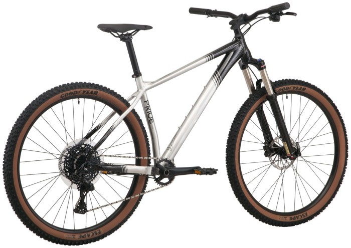 Велосипед 29" Pride REVENGE 9.1 рама - L 2024 сіро-чорний