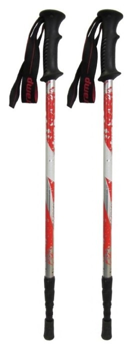 Трекінгові палиці Tramp Scout 140 Alu 6061 червоні (пара)
