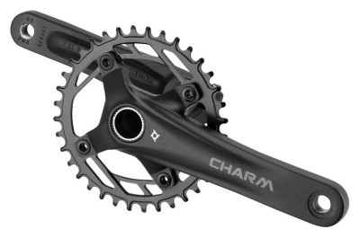 Шатуни велосипедні (комплект) Pro Wheel CHARM-FD04S-TT 34T 175мм Black (CK0743)