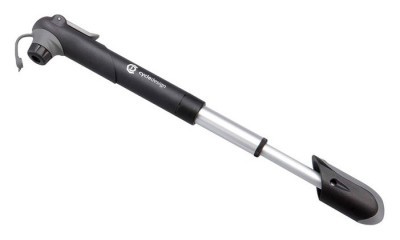 Насос для велосипедів Cycledesign TELES P-METR Black/silver (PP0013)