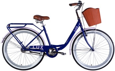 Велосипед ST 26&quot; Dorozhnik LUX Velosteel рама-17&quot; бузковий 2025