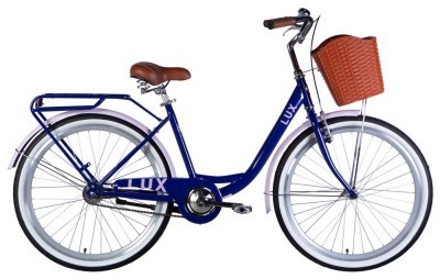 Велосипед ST 26" Dorozhnik LUX Velosteel рама-17" бузковий 2025