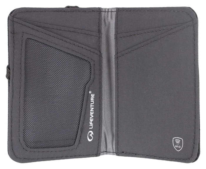 Гаманець Lifeventure Recycled RFID Card Wallet grey