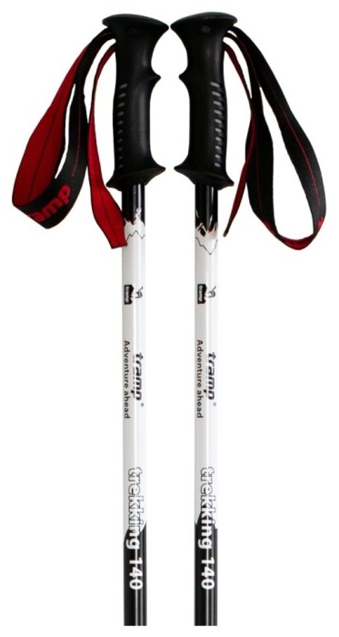 Трекінгові палиці Tramp Trekking 140 Alu 6061 білі (пара)