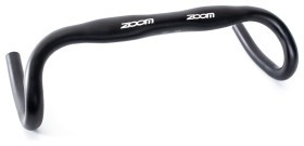 Кермо шосе "баран" алюміній. 31,8мм ZOOM DR-AL-194BT FOV L440мм батований (чорний)
