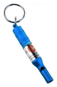 Munkees 3385 брелок-свисток Emergency Whistle dark blue
