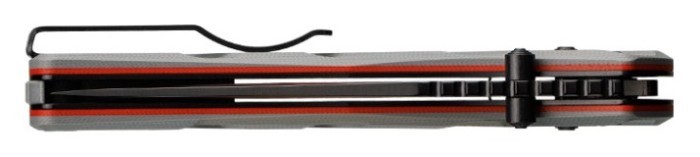 Ніж складаний Ruike P856-K сірий