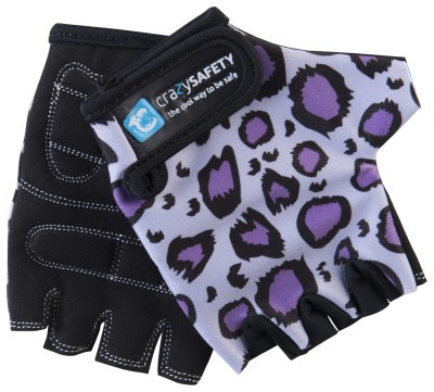 Рукавички Crazy Safety Purple Leopard