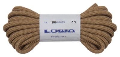 LOWA шнурки Zephyr 180 cm coyote