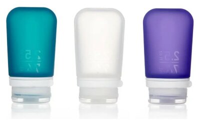 Набір силіконових пляшечок Humangear GoToob+ 3-Pack Medium