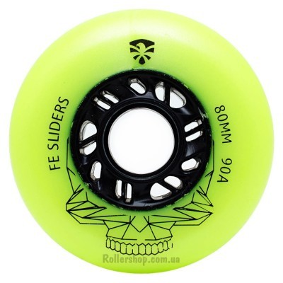 Колеса для роликів Flying Eagle Sliders 90A 4 шт зелені