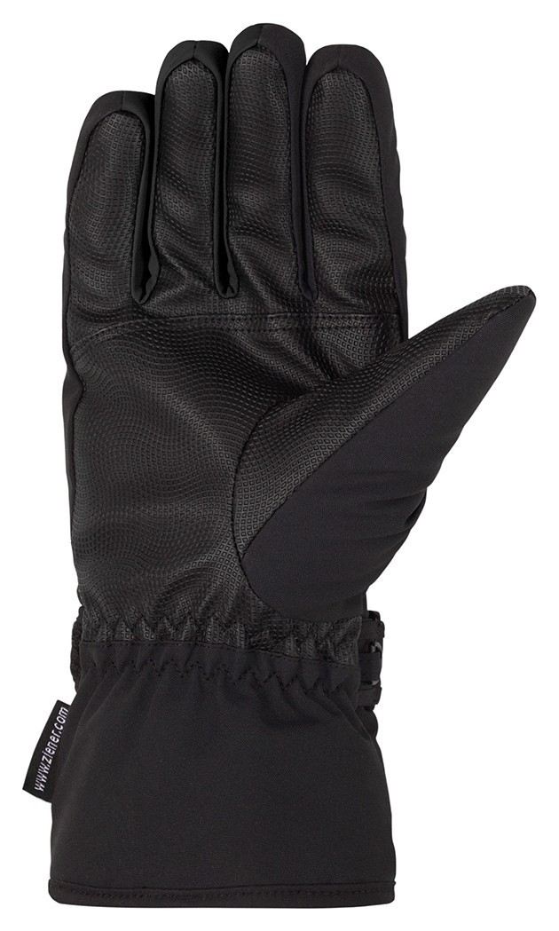 Ziener рукавички лижні Gordanus black-graphite 10