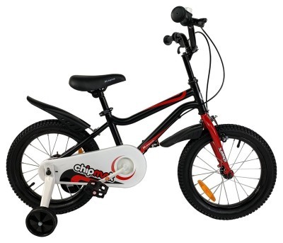 Велосипед дитячий RoyalBaby Chipmunk MK 14&quot;, OFFICIAL UA, чорний