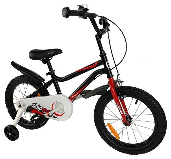 Велосипед дитячий RoyalBaby Chipmunk MK 14", OFFICIAL UA, чорний