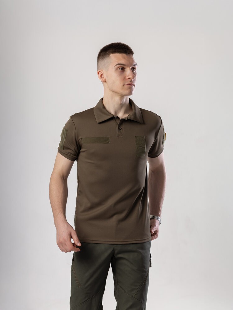 Футболка хакі кулмакс чоловіча Pobedov Recon